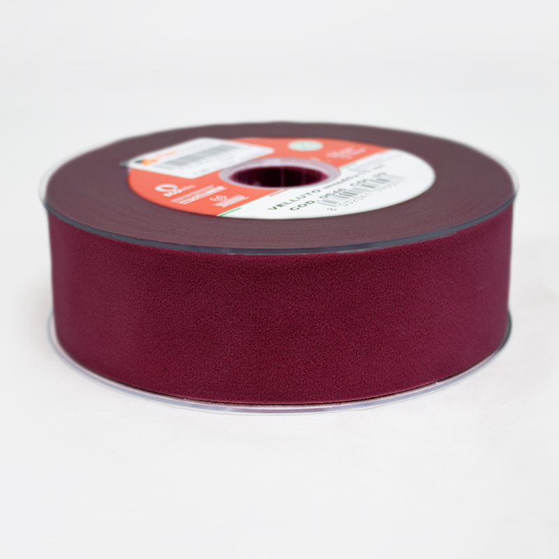 Fita Veludo 40mm x 15mt - Bordeaux